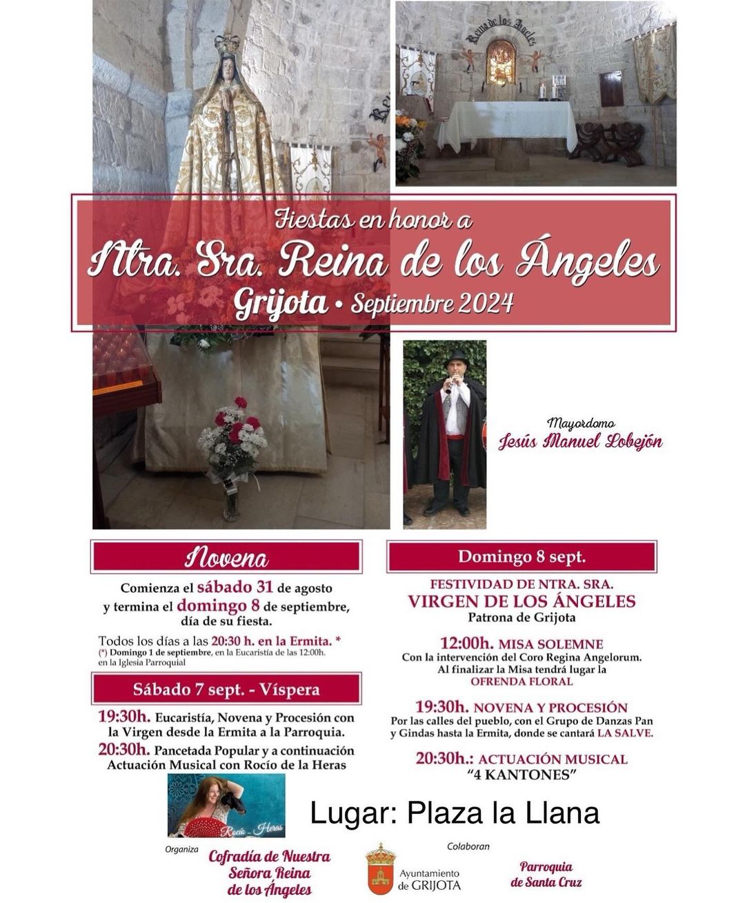 Fiestas en honor a Nuestra Señora de los Ángeles 2024 Grijota